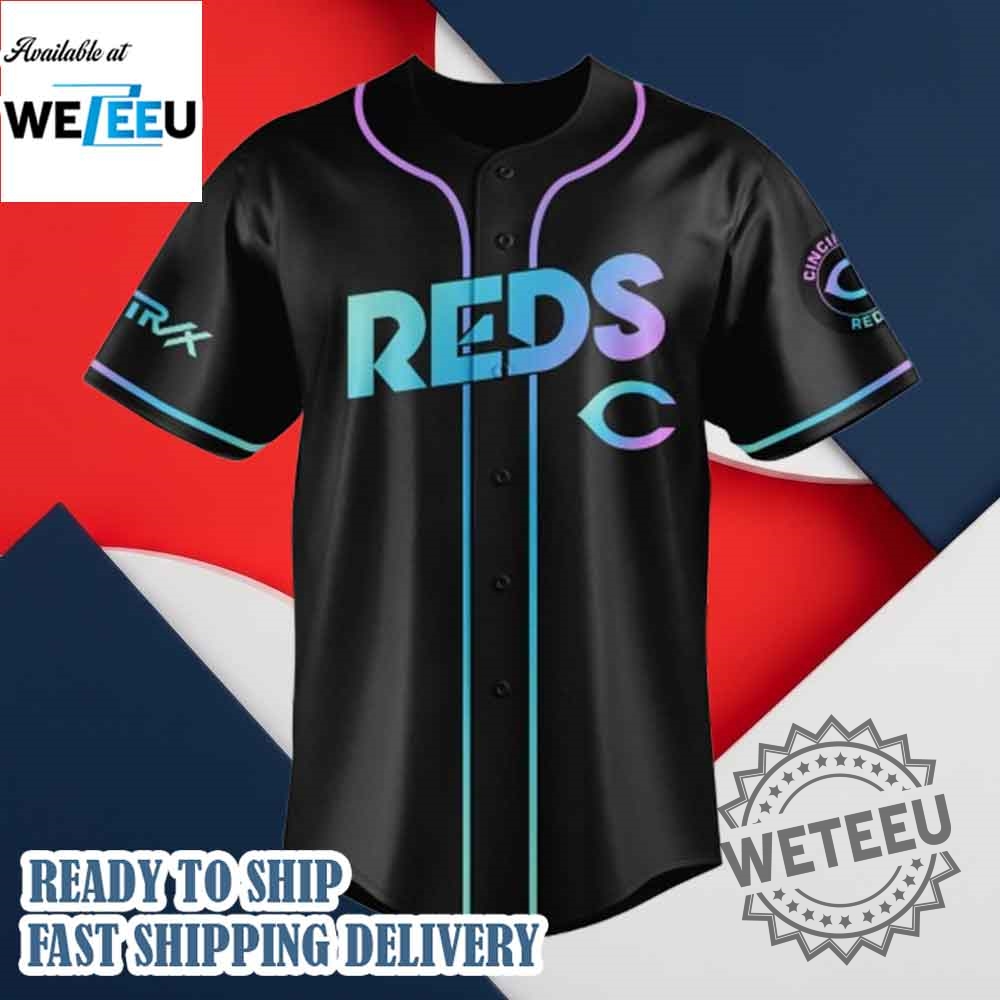 Cincinnati Reds Mlb X Kpop Demon Hunters Logo Baseball Jersey 4 Cincinnati Reds MLB x KPop Demon Hunters Logo Baseball Jersey