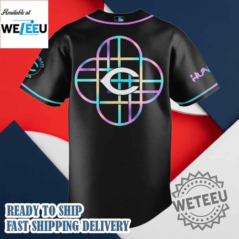 Cincinnati Reds Mlb X Kpop Demon Hunters Logo Baseball Jersey 5 Cincinnati Reds MLB x KPop Demon Hunters Logo Baseball Jersey