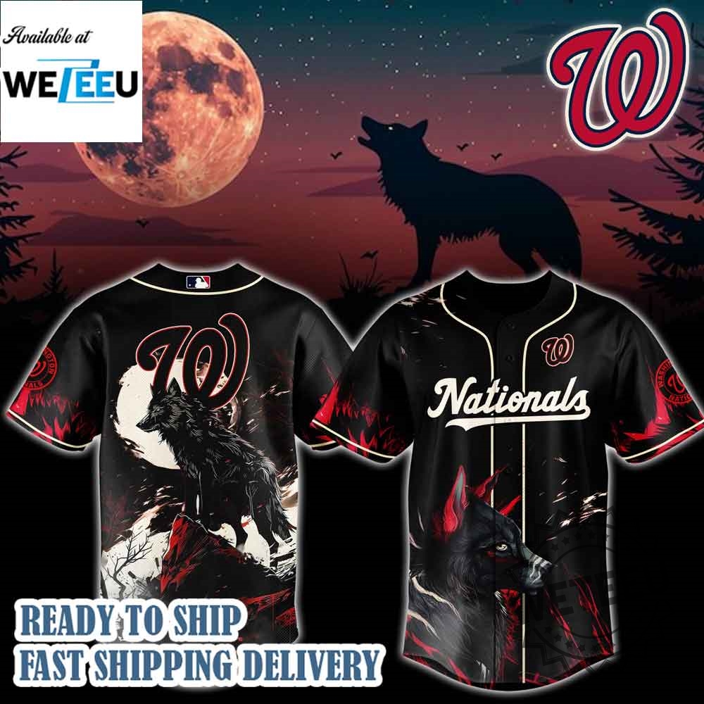 Washington Nationals Mlb X Worf Baseball Jersey