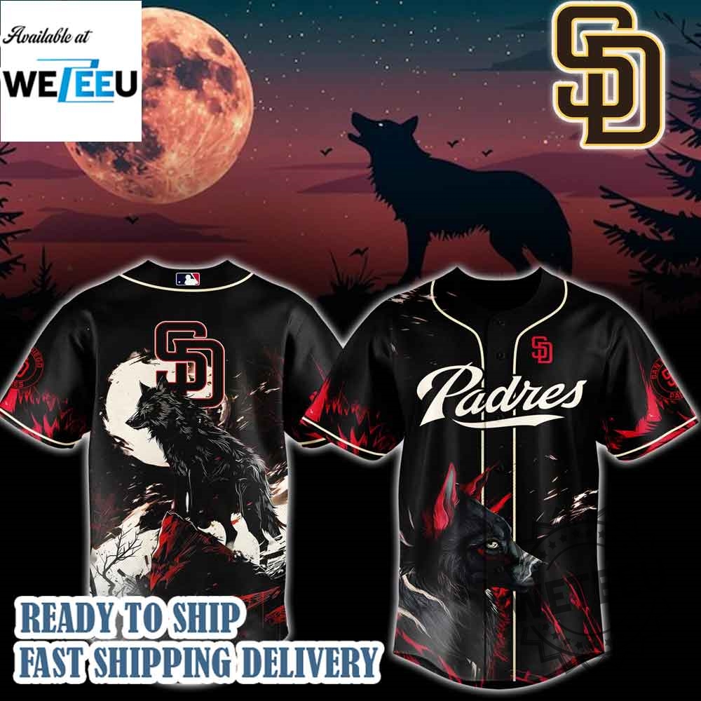San Diego Padres Mlb X Worf Baseball Jersey