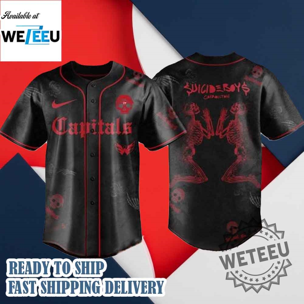 Washington Capitals X Suicideboys Grey Day Tour 2025 Jersey 3 Washington Capitals x Suicideboys Grey Day Tour 2025 Jersey
