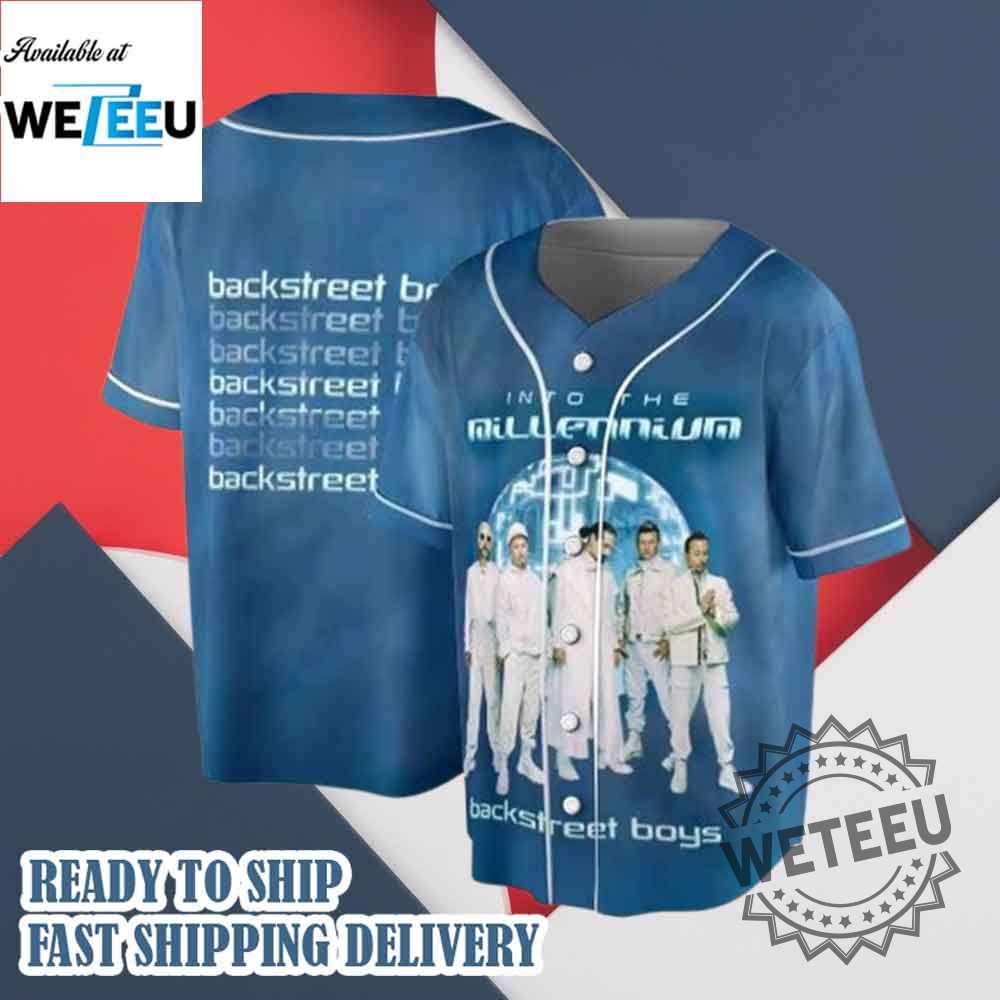 Backstreet Boys Millennium Tour Music Vintage Baseball Jersey
