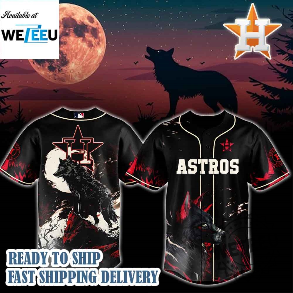 Houston Astros Mlb X Worf Baseball Jersey
