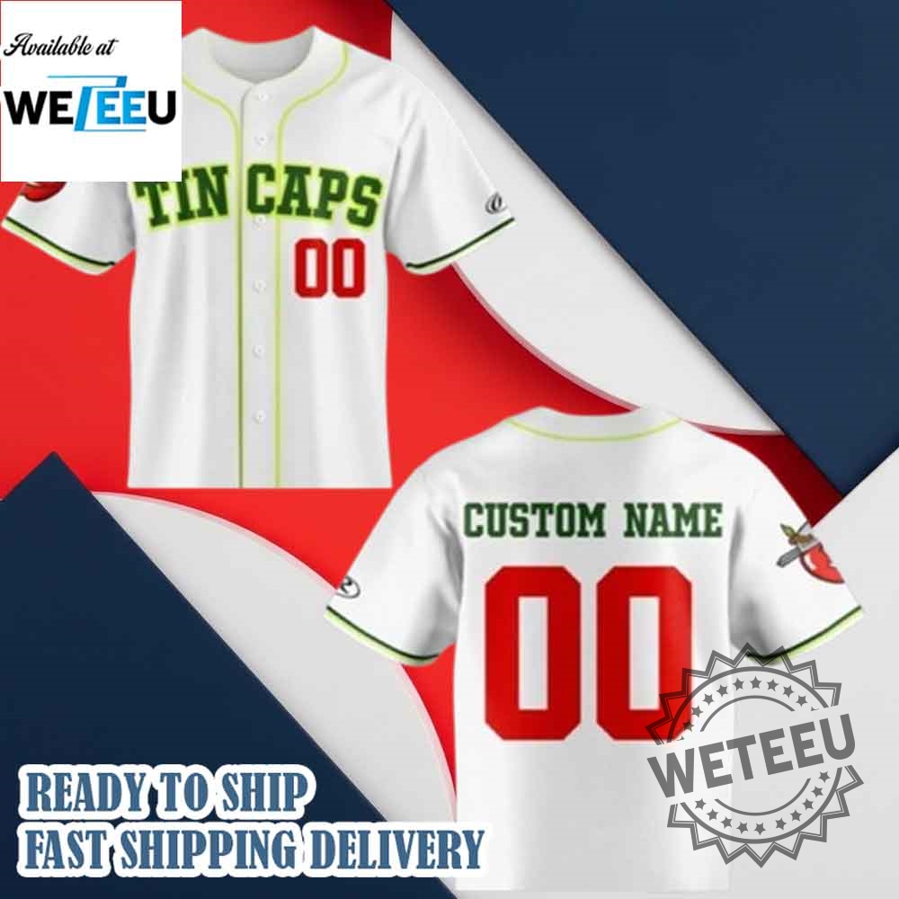 Fort Wayne Tincaps New Home Uniform Jersey 2025 Giveaway