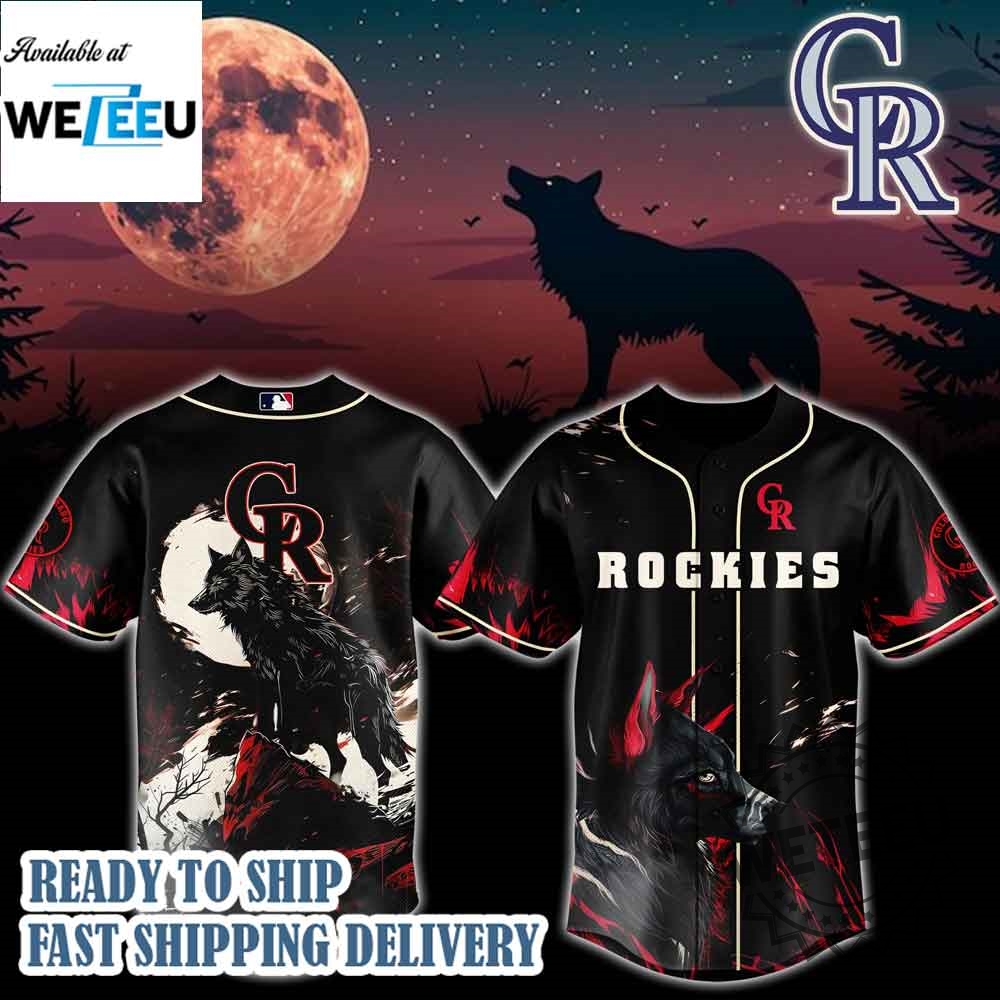 Colorado Rockies Mlb X Worf Baseball Jersey