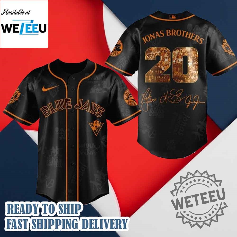 Blue Jays X Jonas Brothers Living The Dream Tour 2025 Jersey