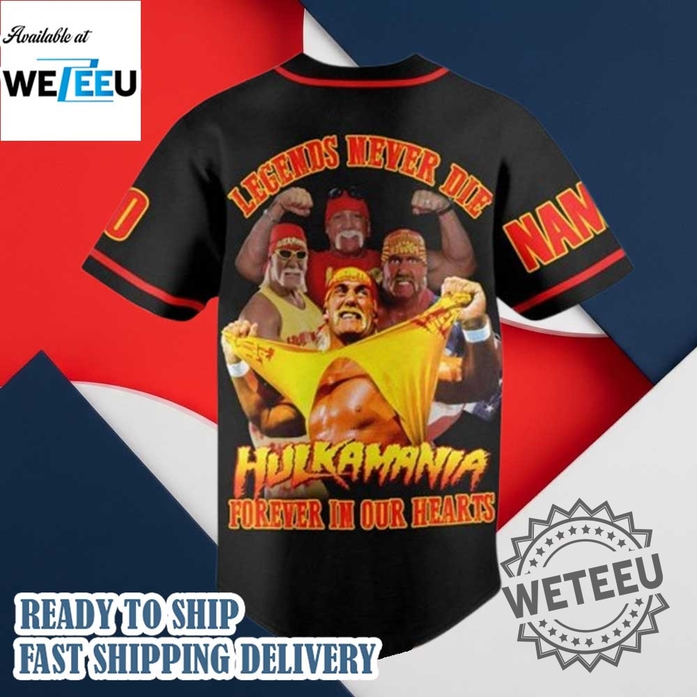 Hulk Hogan Legends Never Die 2025 Jersey 5 Hulk Hogan Legends Never Die 2025 Jersey