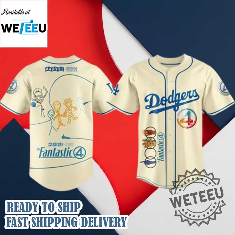 La Dodgers The Fantastic Four Jersey 2025