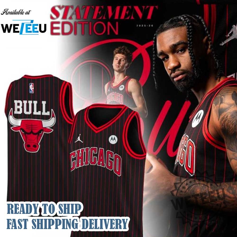 Chicago Bulls 2025 New Uniform Jersey