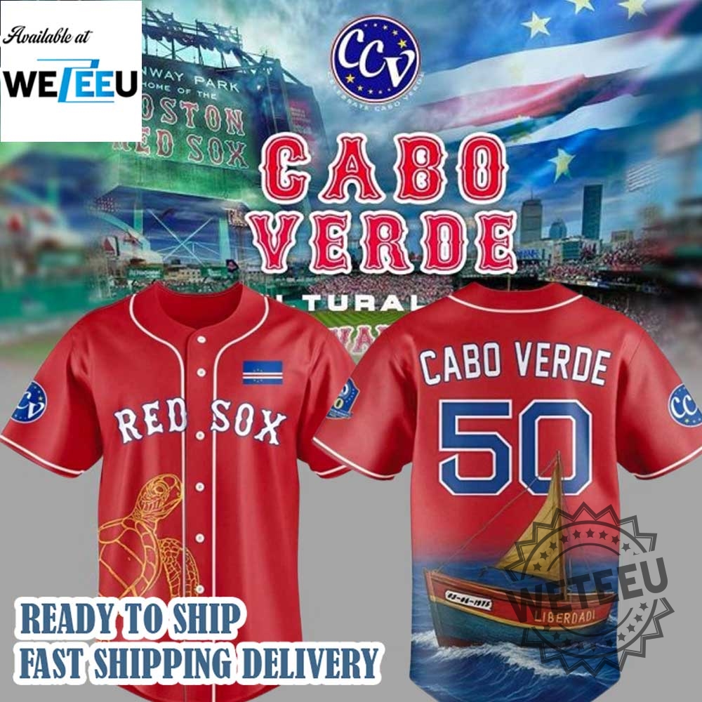 Boston Red Sox Cabo Verdean Celebration Jersey