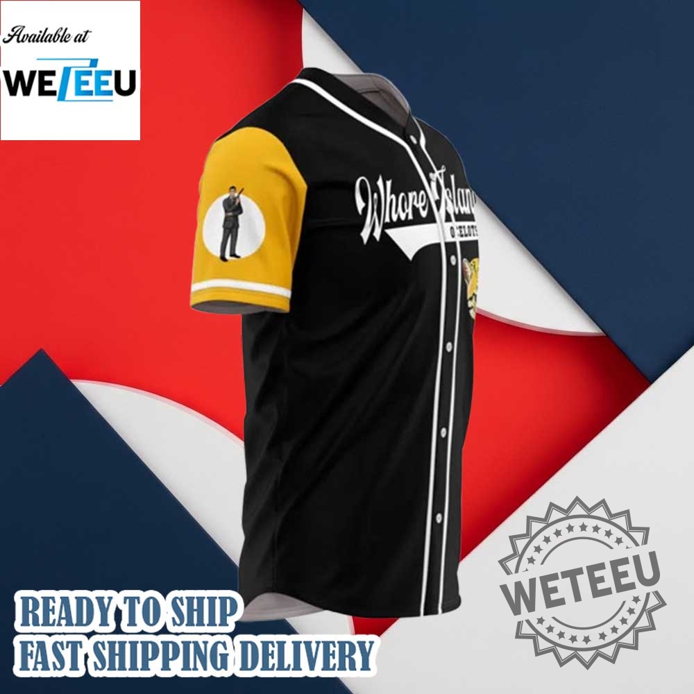 Personalized Whore Island Ocelots Archer V2 Baseball Jersey 4 Personalized Whore Island Ocelots Archer V2 Baseball Jersey