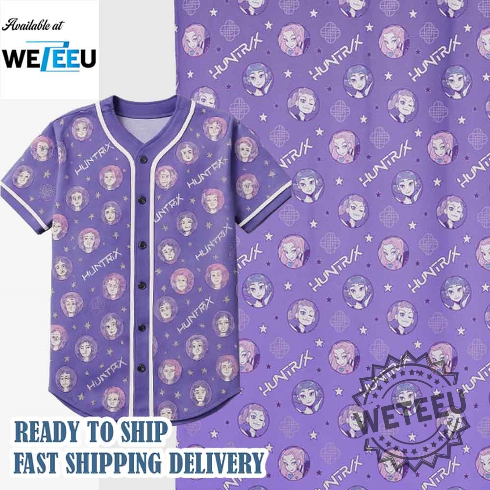 "Top 5 Trending Kpop Demon Hunters and Hello Kitty Jerseys" 14 Kpop Demon Hunters Huntrx Pattern Jersey
