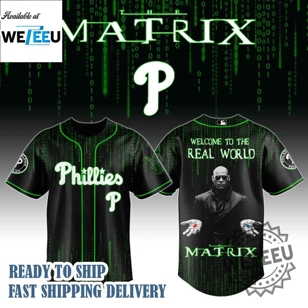 "Top 5 Exclusive Demon Slayer and Hockey Jerseys for 2025" 18 Philadelphia Phillies Mlb X The Matrix Jersey