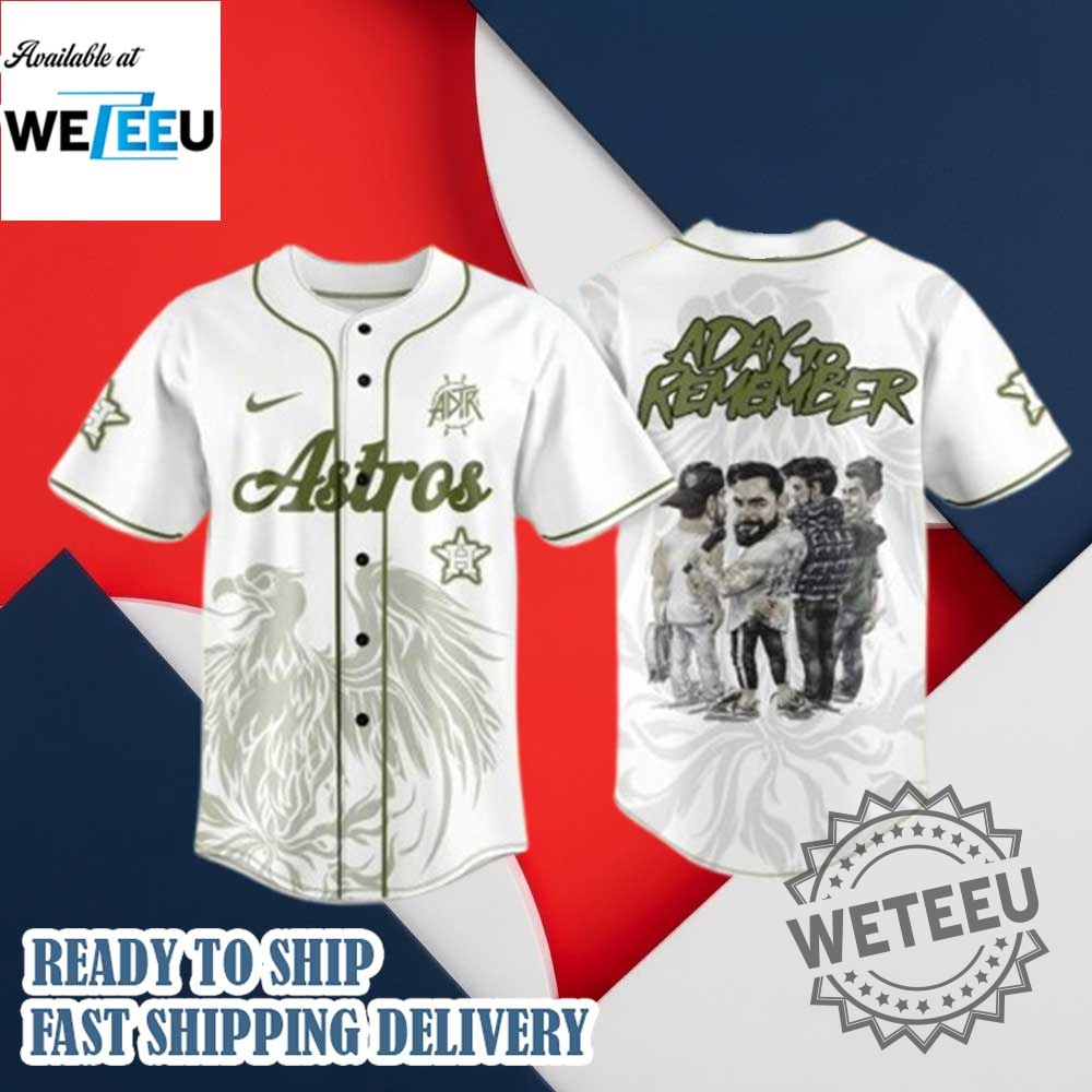 Houston Astros A Day To Remember Maximum Fun Fall 2025 Tour Jersey 3 Houston Astros A Day To Remember Maximum Fun Fall 2025 Tour Jersey