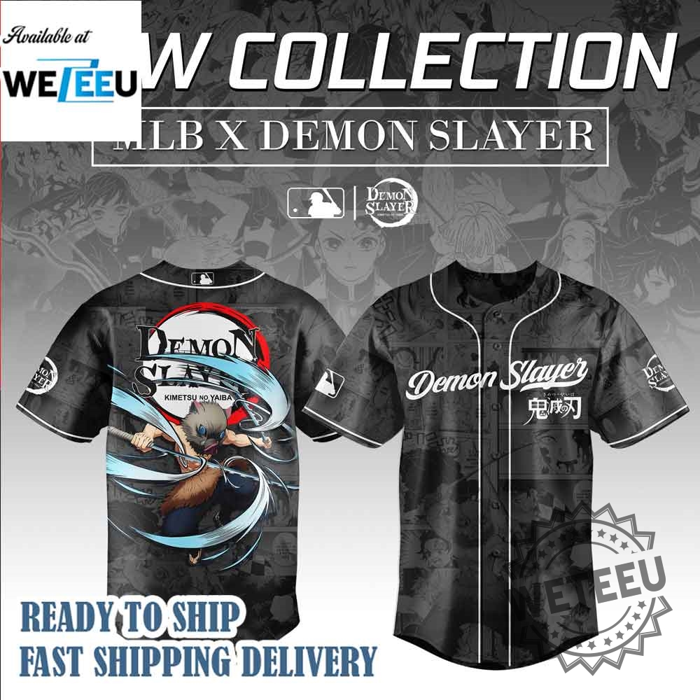 "Top 5 Must-Have Limited Edition Sports Jerseys of 2025" 15 New Collection Mlb Hashibira Inosuke Demon Slayer Jersey