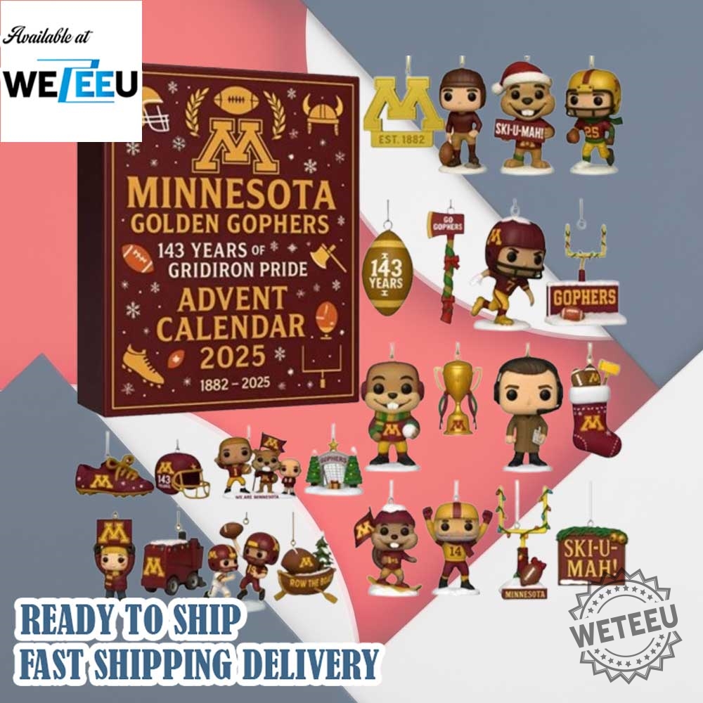Golden Gophers 143Rd Anniversary 2025 Advent Calendar