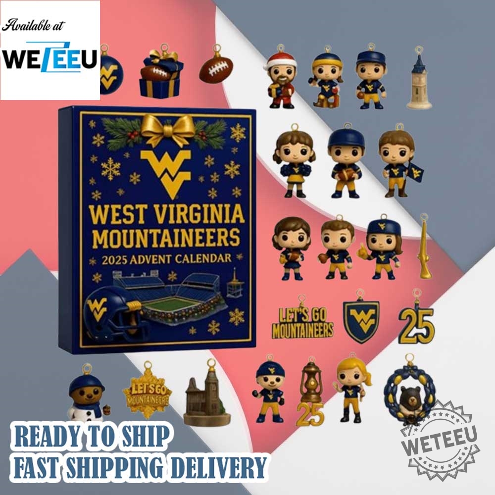 West Virginia Mountaineers Advent Calendar 2025