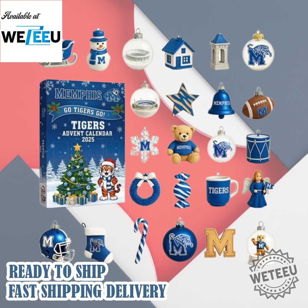 Go Tigers Go Memphis Tigers Advent Calendar 2025