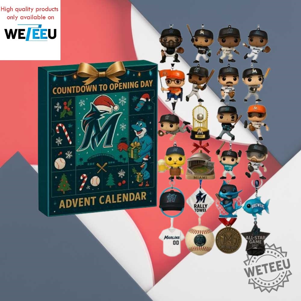 Miami Marlins Countdown To Opening Day Advent Calendar