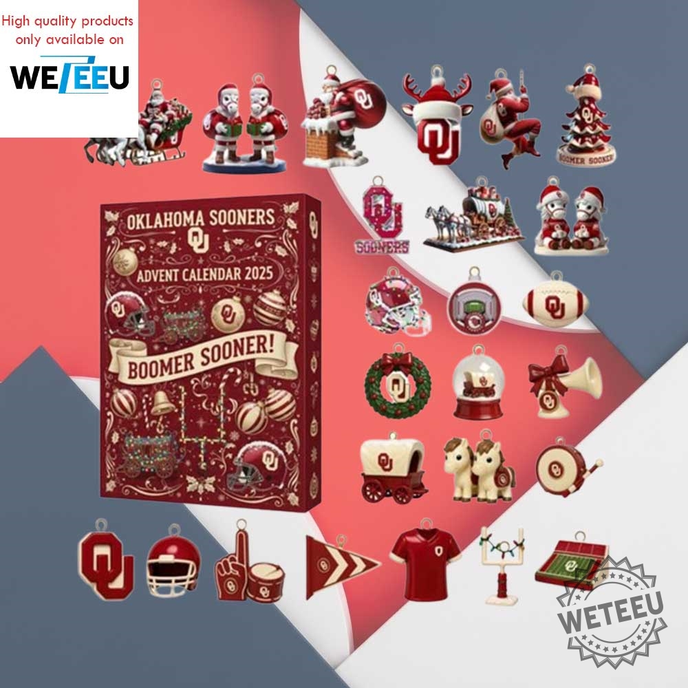 Oklahoma Sooners Boomer Sooner Advent Calendar
