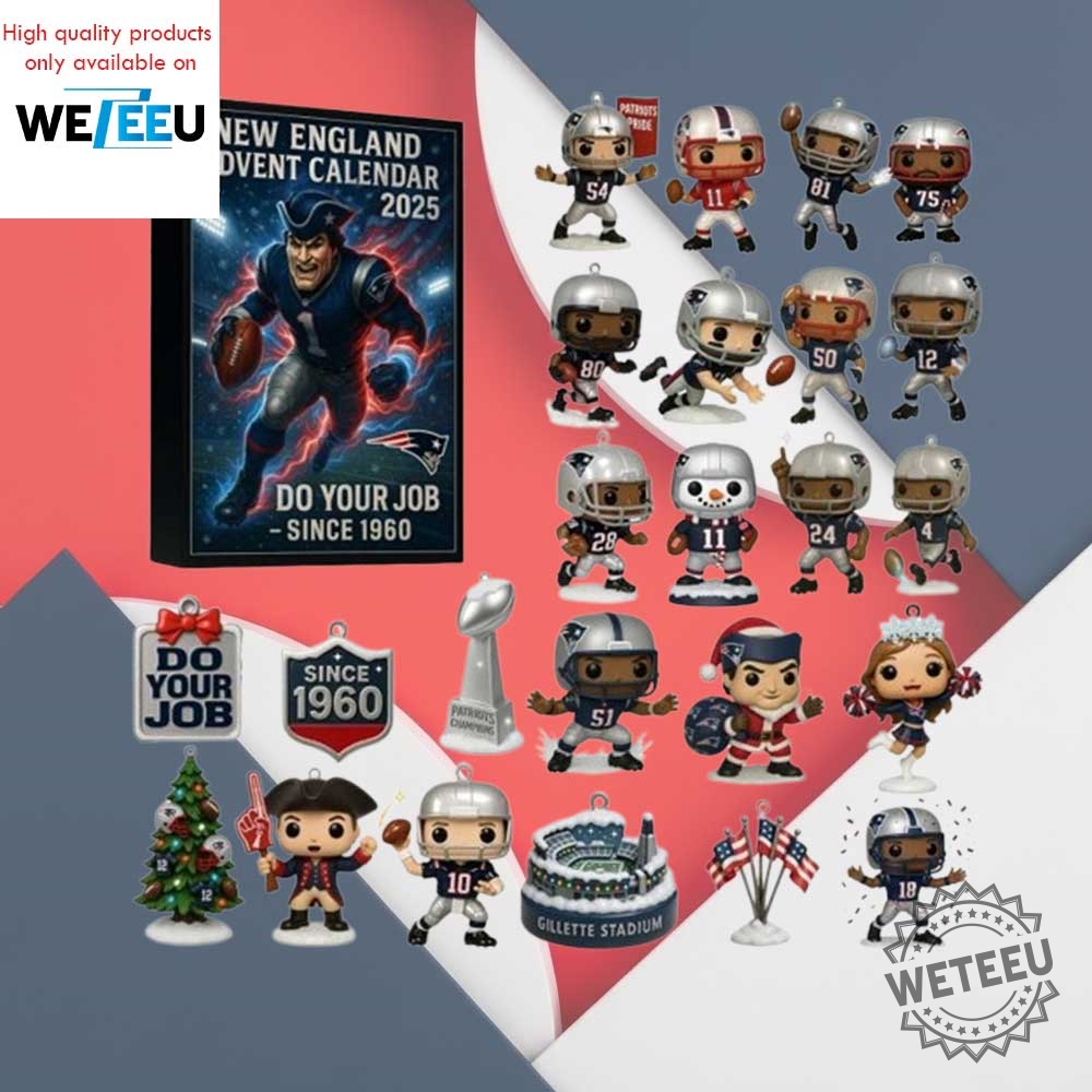 New England Patriots Do Your Job Since 1960 Advent Calendar