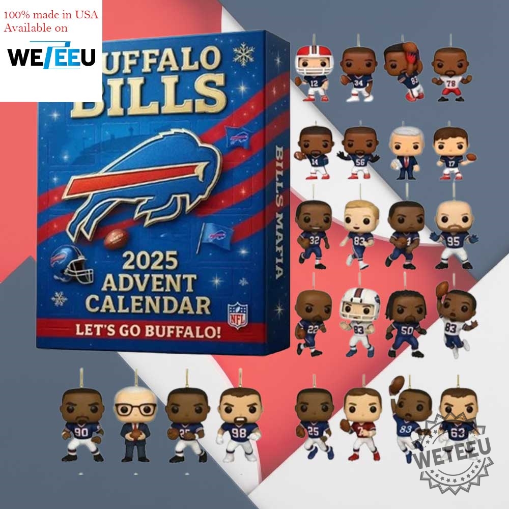 Buffalo Bills Star Lets Go Buffalo Advent Calendar
