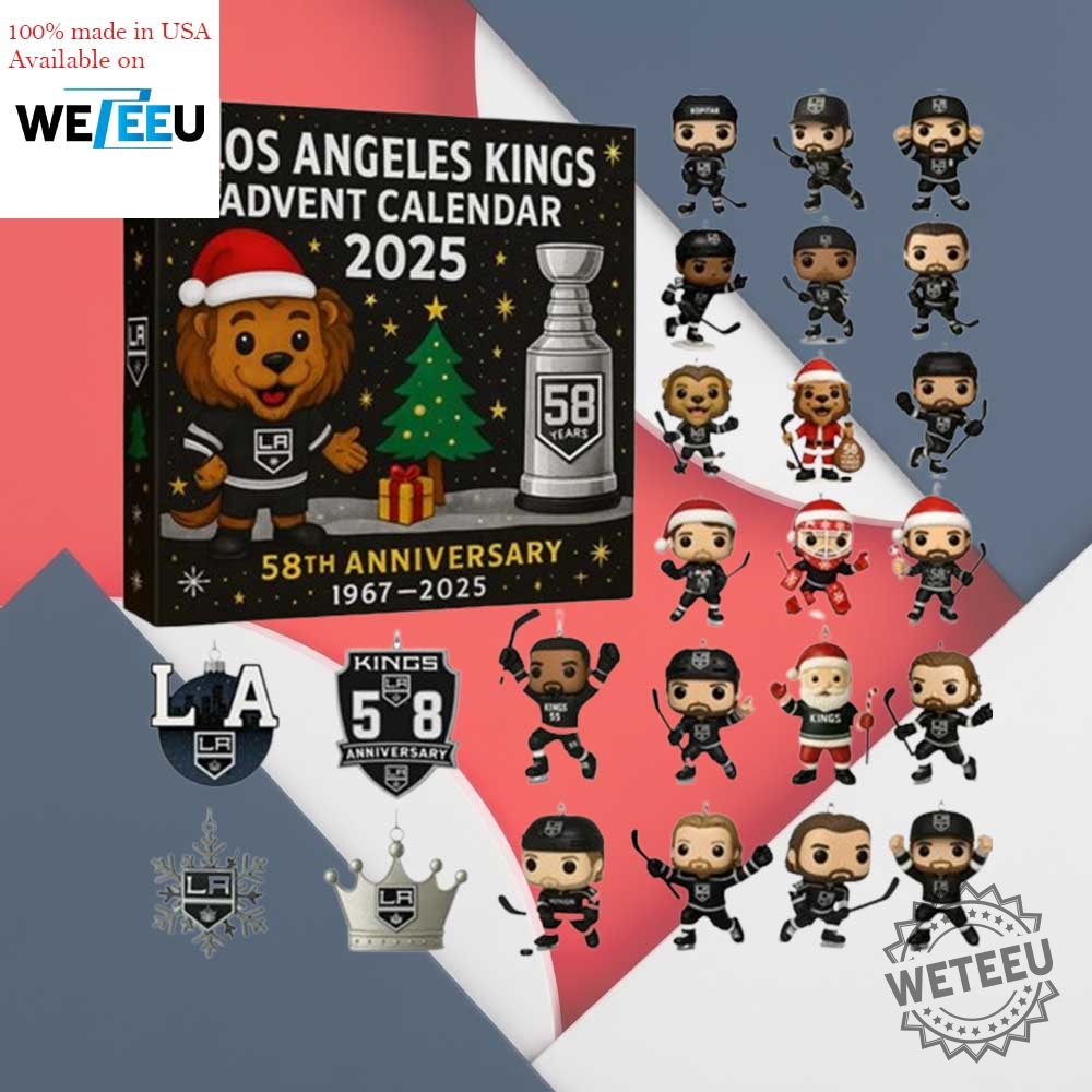 Los Angeles Kings 58Th Anniversary Advent Calendar 2025