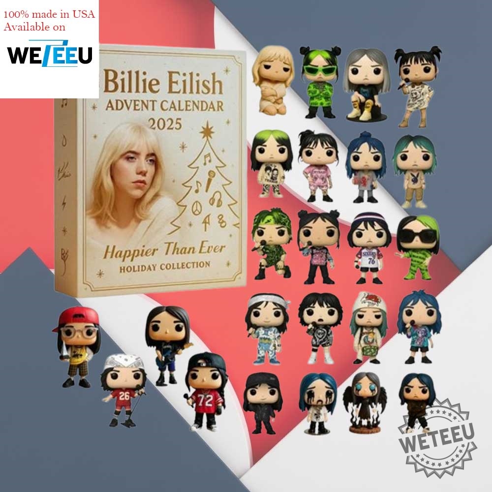 Billie Eilish Happier Than Ever Advent Calendar 2025