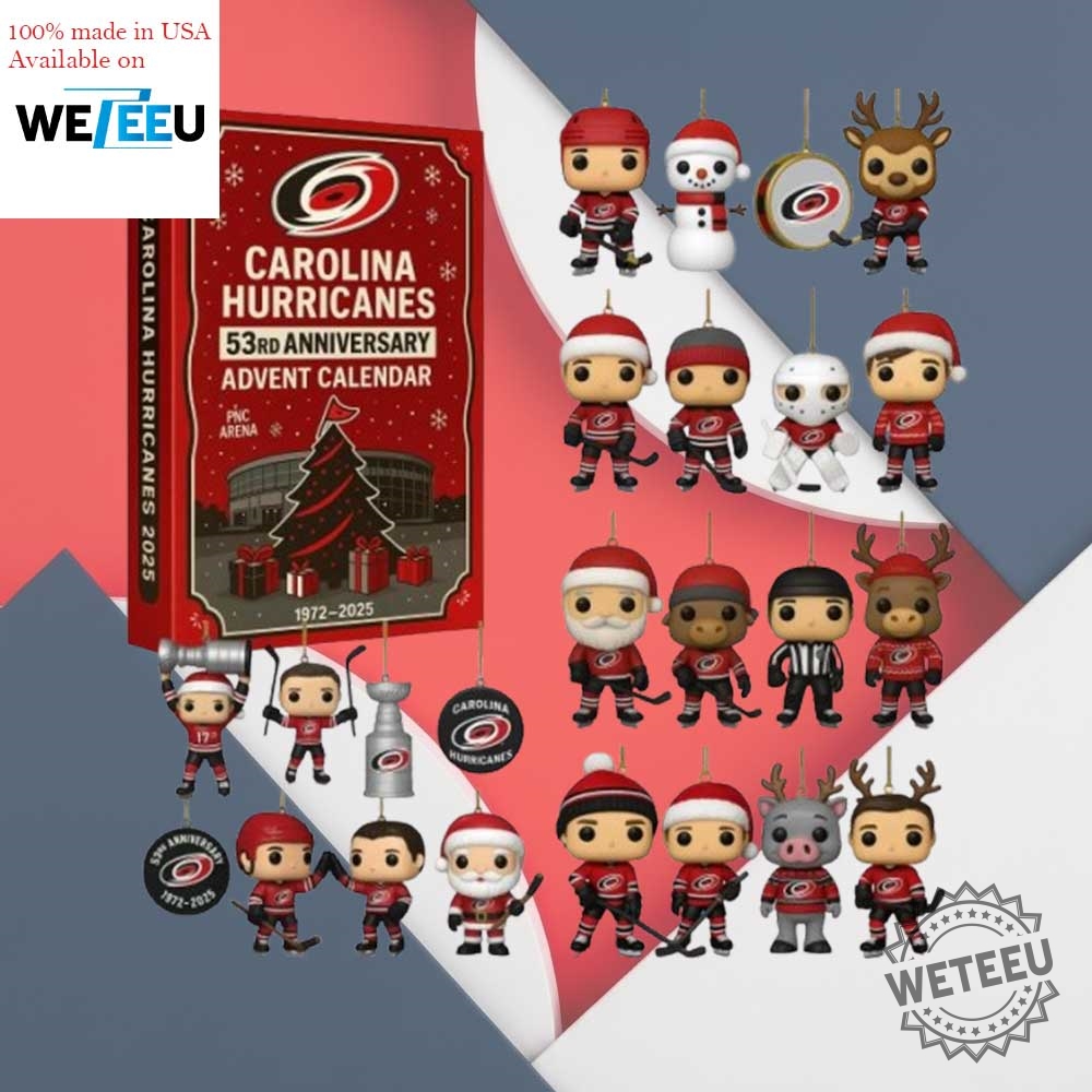 Carolina Hurricanes 53Rd Anniversary Advent Calendar 2025