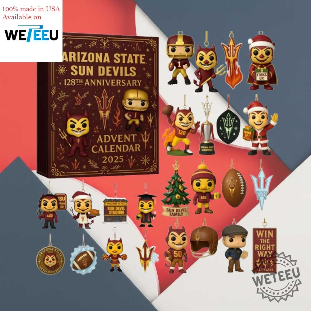 Arizona State Sun Devils 128Th Anniversary Advent Calendar 2025
