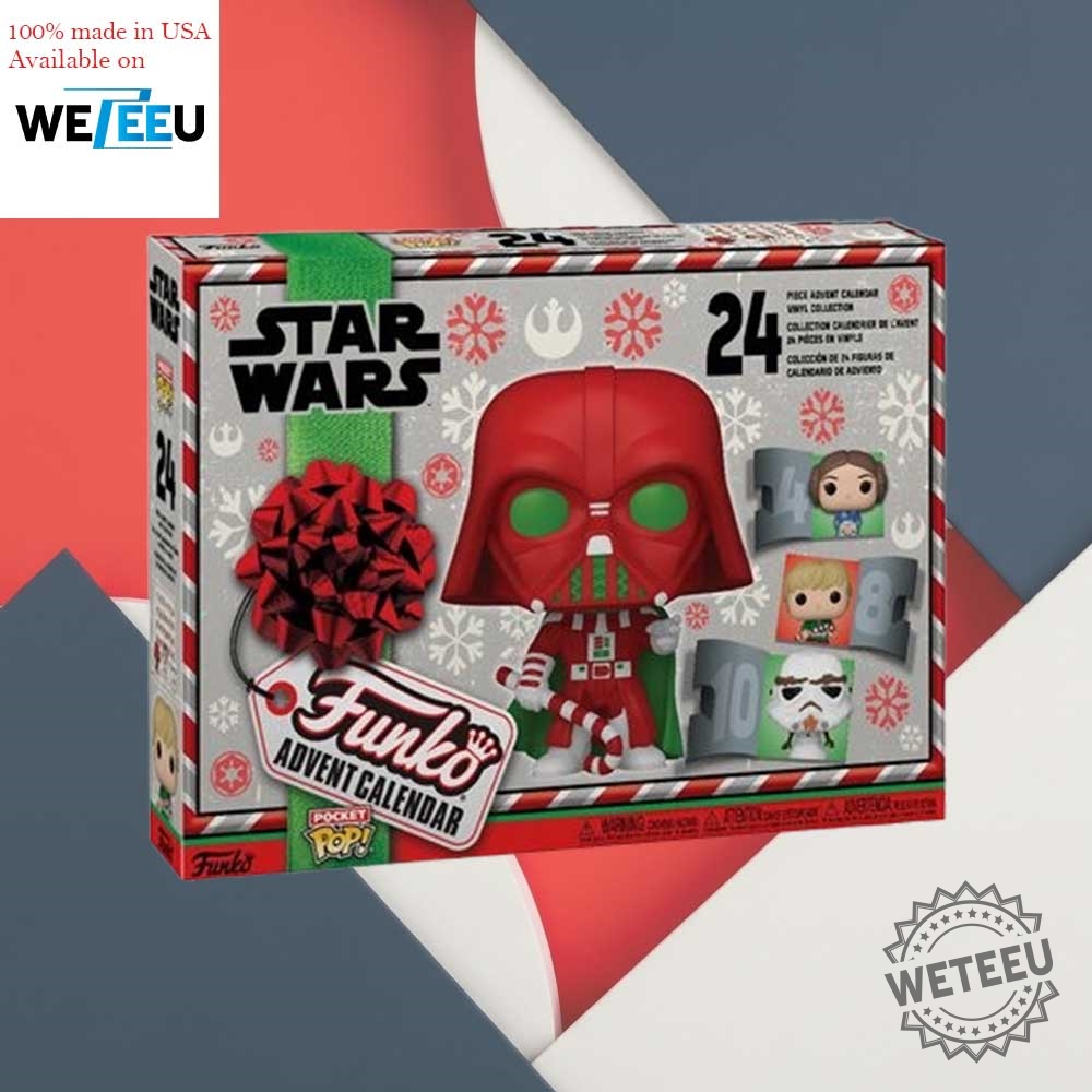 Star Wars Holiday Calendar 24 Figures Ft. Holiday Darth Vader