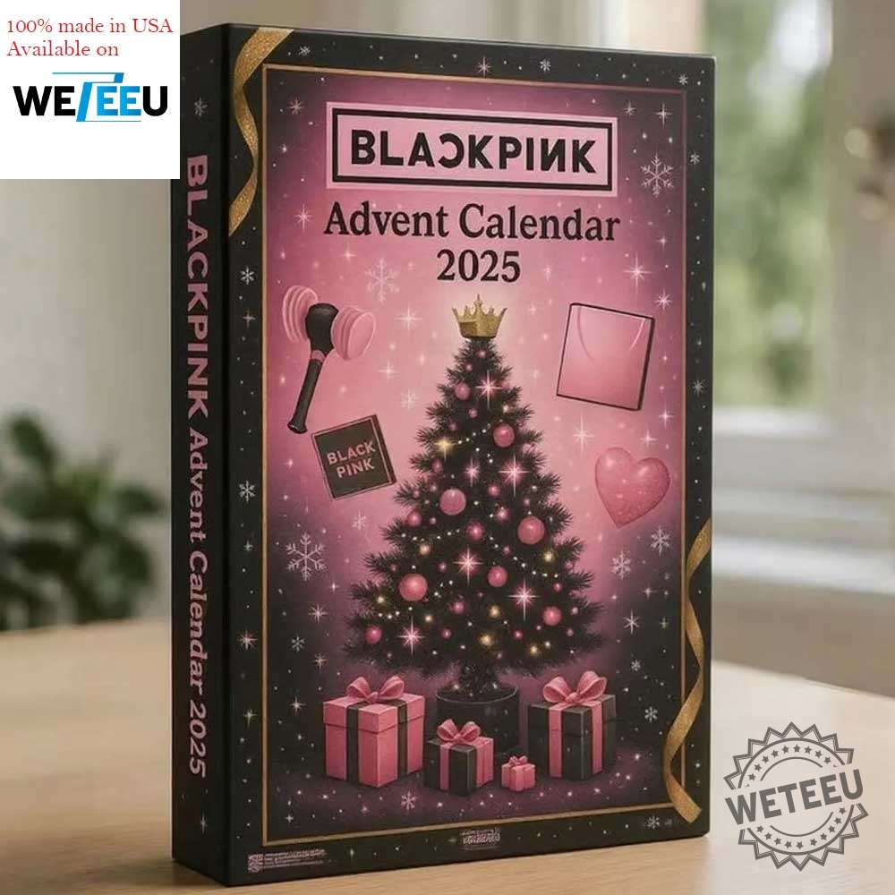 Official Blackpink Advent Calendar 2025 Kpop Holiday Gift Set