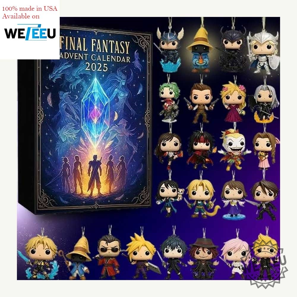 Final Fantasy 2025 Advent Calendar 24 Day Mini Figure Countdown Gift
