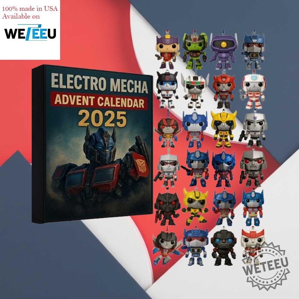 Transformers 2025 Advent Calendar 24 Exclusive Mini Robot Figures Gift